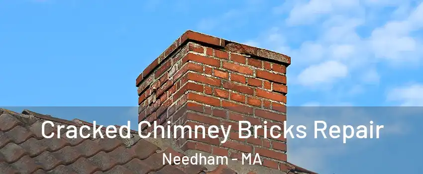  Cracked Chimney Bricks Repair Needham - MA