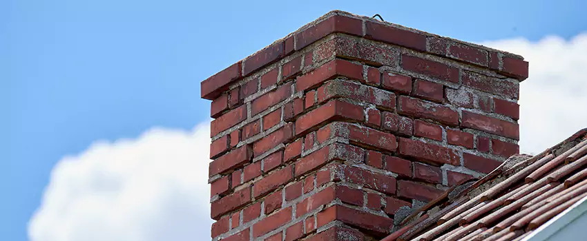 Brick Chimney Flue Installation in Needham, MA