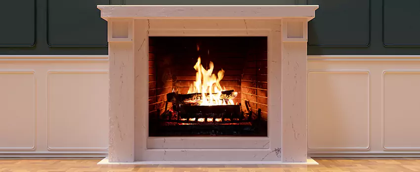 Decorative Electric Fireplace Installation in Needham, Massachusetts