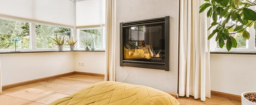 Residential Fireplace Ceramic Glass Installation in Needham, MA