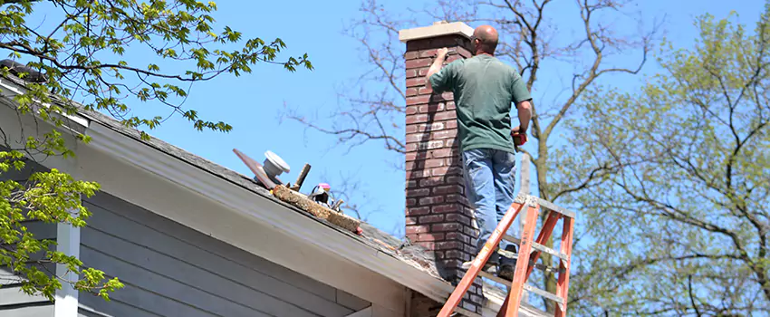 Vinyl and PVC Chimney Flashing Installation in Needham, MA