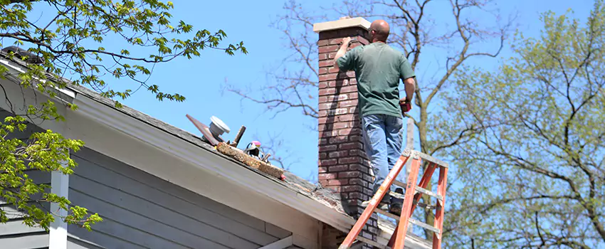 himney Crown Repair in Needham, Massachusetts